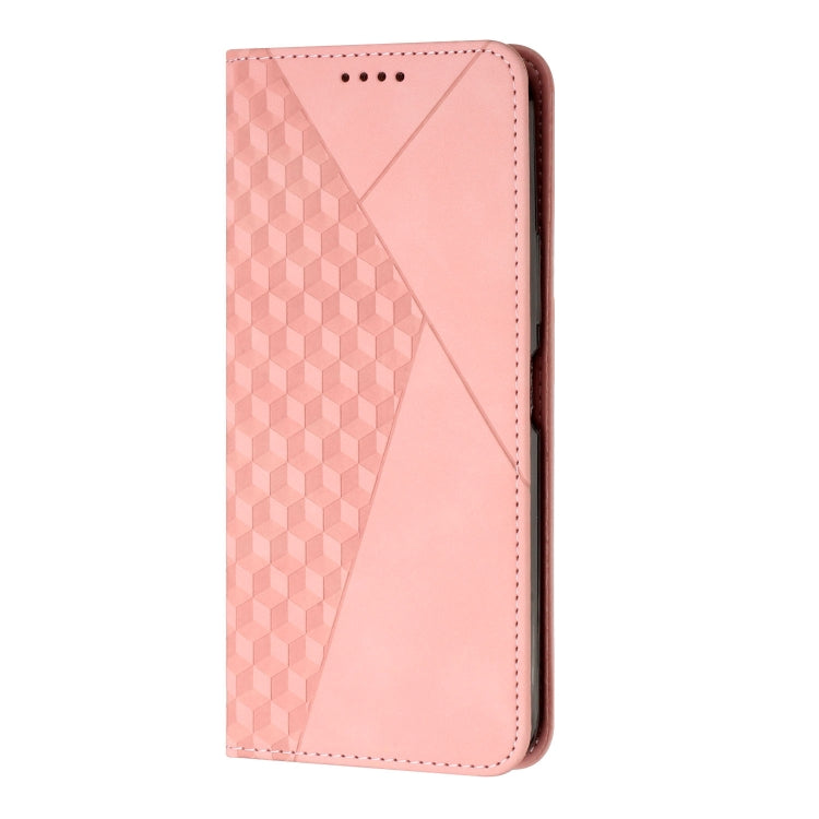 For Samsung Galaxy S25+ / S24+ 5G Diamond Splicing Skin Feel Magnetic Leather Phone Case(Rose Gold) - free shipping - PMC TechLife - Order now!
