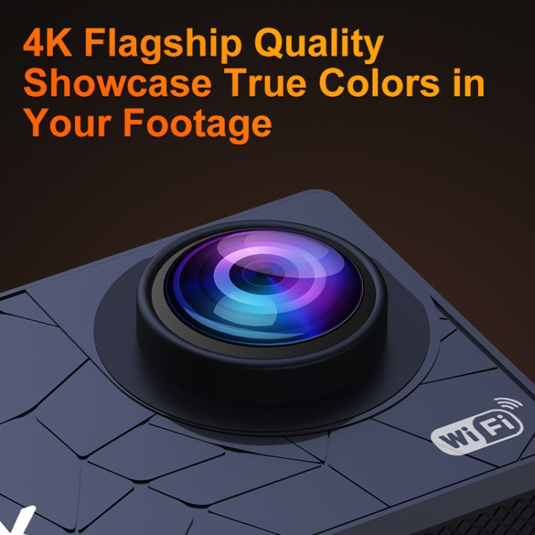 I5-361 2.0 inch IPS HD Screen Wide Angle 4K WiFi Action Camera, Style:with Remote Control - Video Cameras by PMC TechLife | Online Shopping South Africa | PMC TechLife | Buy Now Pay Later Mobicred