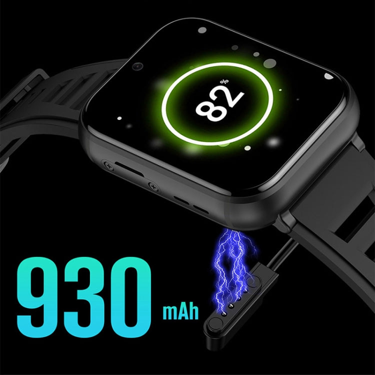 UNIWA DM66 4G Calling Smart Watch, 4GB+64GB, 1.99 inch IPS Screen Android 9.0 Support WiFi GPS(Black) - free shipping - PMC TechLife - Order now!