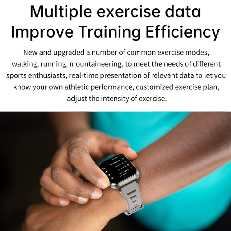 UNIWA DM66 4G Calling Smart Watch, 2GB+16GB, 1.99 inch IPS Screen Android 9.0 Support WiFi GPS(Silver) - free shipping - PMC TechLife - Order now!