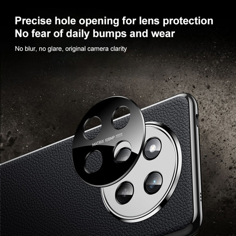 For Honor X60 Genuine Leather PC Phone Case(Green) - Honor Cases by PMC TechLife | Online Shopping South Africa | PMC TechLife | Buy Now Pay Later Mobicred