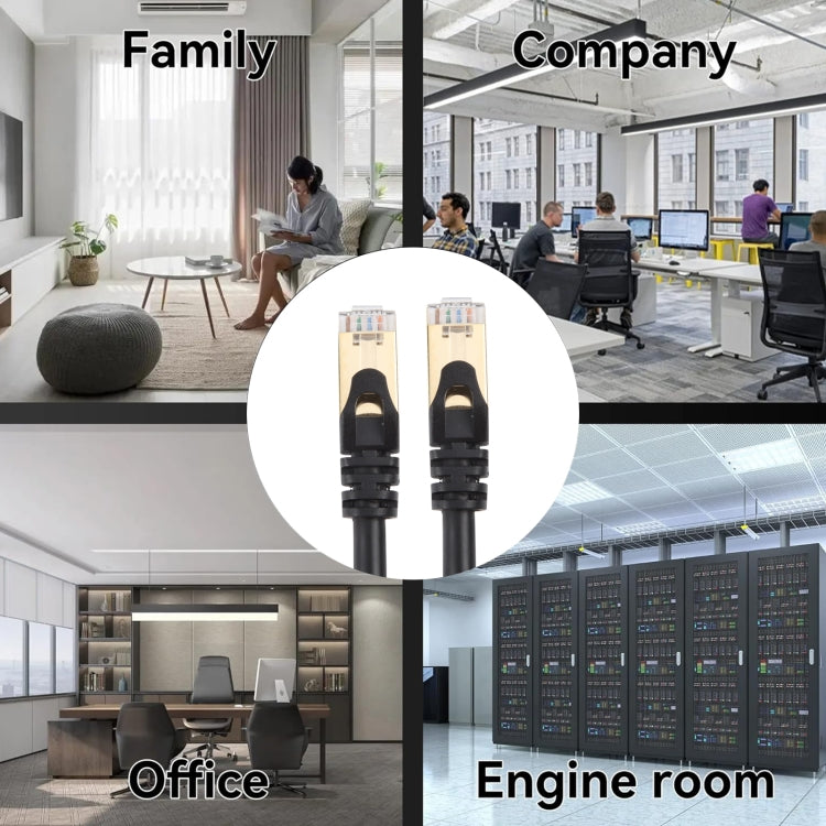 15m Gigabit Network Cat 8 Dual-shielded Cable - Lan Cable and Tools by PMC TechLife | Online Shopping South Africa | PMC TechLife | Buy Now Pay Later Mobicred