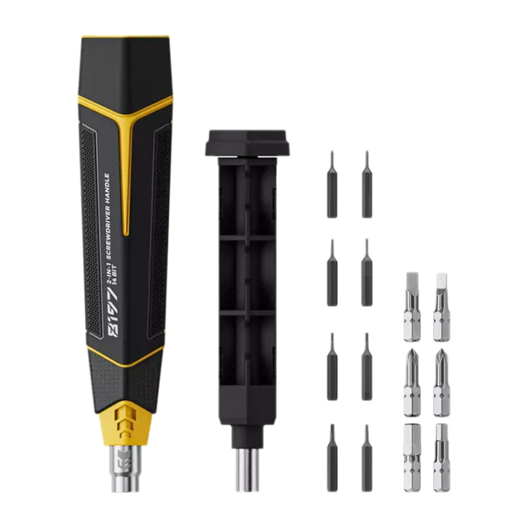 JAKEMY JM-8197 16 in 1 Manual Magnetic High Hardness Precision Screwdriver - Screwdriver Set by JAKEMY | Online Shopping South Africa | PMC TechLife | Buy Now Pay Later Mobicred