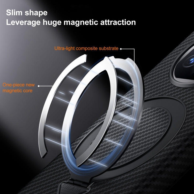 For Huawei Mate X6 SULADA Kevlar Texture MagSafe Magnetic Holder Phone Case(Blue) - free shipping - PMC TechLife - Order now!