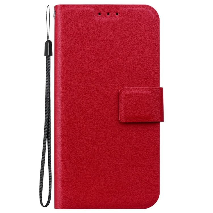 For Samsung Galaxy S25 5G Ultra-thin Voltage Magnetic Buckle Leather Phone Case(Red) - Galaxy S25 5G Cases by PMC TechLife | Online Shopping South Africa | PMC TechLife | Buy Now Pay Later Mobicred