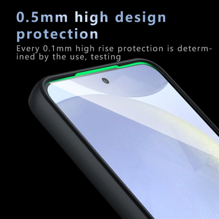 For Samsung Galaxy S25+ 5G Armor Precise Hole PC Hybrid TPU Phone Case(Transparent) - free shipping - PMC Jewellery - Order now!
