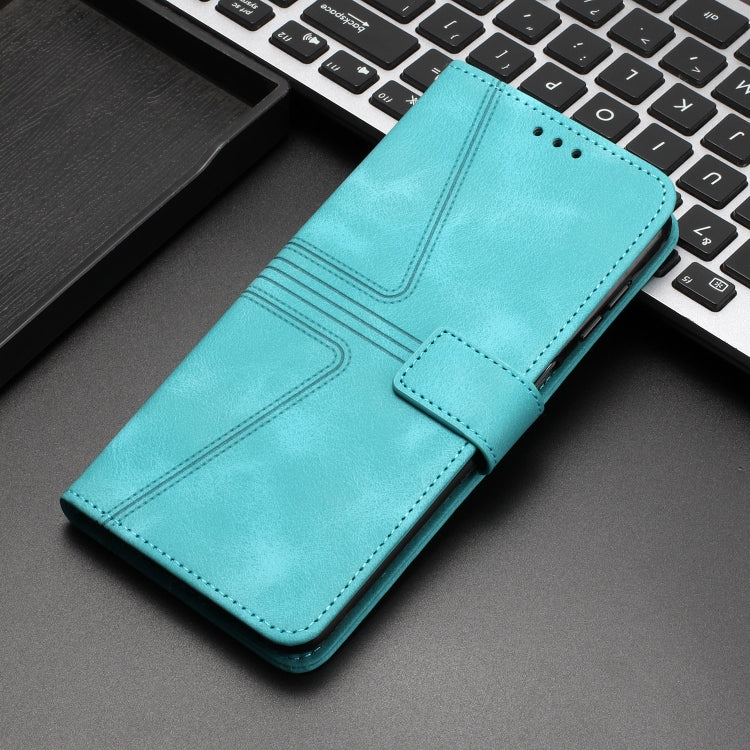 For Samsung Galaxy S25 5G Triangle Solid Color Leather Phone Case(Green) - Galaxy S25 5G Cases by PMC TechLife | Online Shopping South Africa | PMC TechLife | Buy Now Pay Later Mobicred