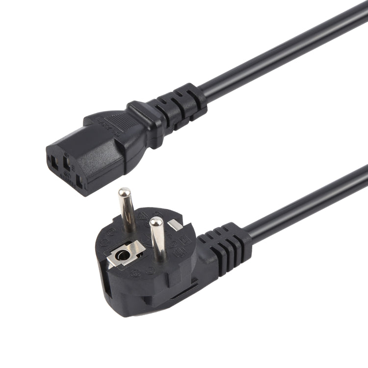 EU Plug Computer PC Power Cord 3 Pin Cable, Length:5m(Black) - Power Cord by PMC TechLife | Online Shopping South Africa | PMC TechLife | Buy Now Pay Later Mobicred