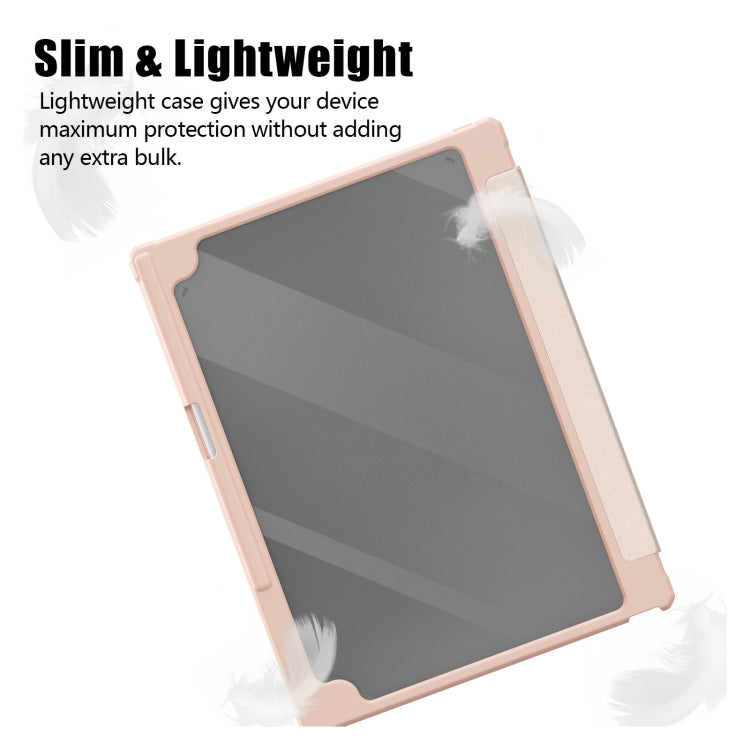 For reMarkable Paper Pro 2024 11.8 inch Acrylic PU Smart Leather Tablet Case(Brown) - Lenovo by PMC TechLife | Online Shopping South Africa | PMC TechLife | Buy Now Pay Later Mobicred