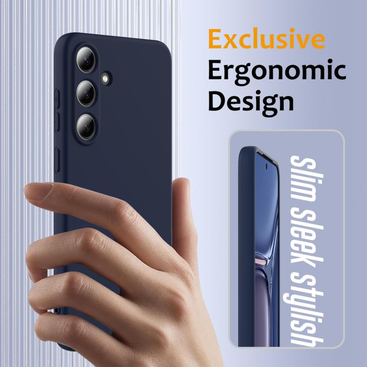 For Samsung Galaxy S25+ 5G Shockproof Silicone Magsafe Phone Case(Navy Blue) - Galaxy S25+ 5G Cases by PMC Jewellery | Online Shopping South Africa | PMC Jewellery | Buy Now Pay Later Mobicred