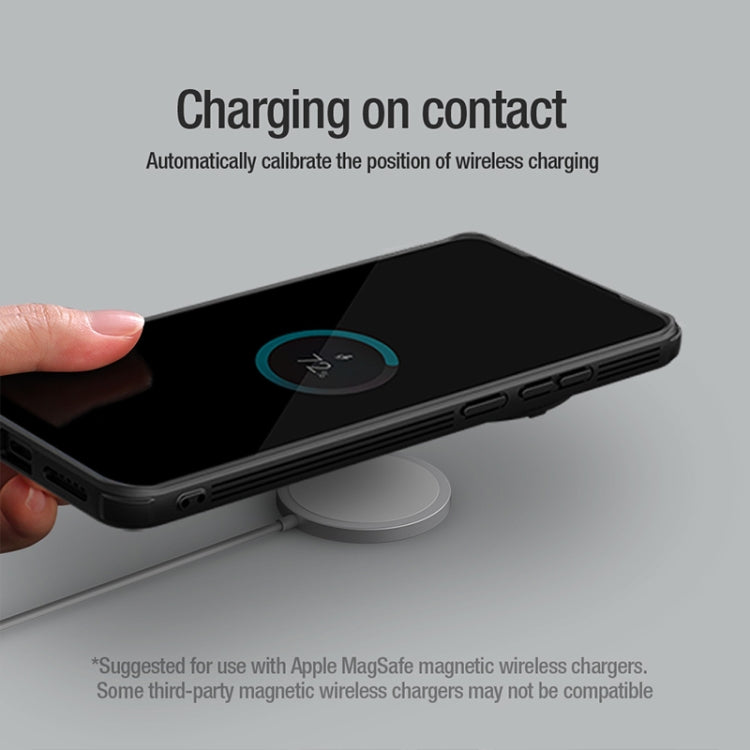 For vivo X200 Pro NILLKIN CamShield Prop MagSafe Magnetic PC Phone Case(Black) - vivo Cases by NILLKIN | Online Shopping South Africa | PMC Jewellery | Buy Now Pay Later Mobicred