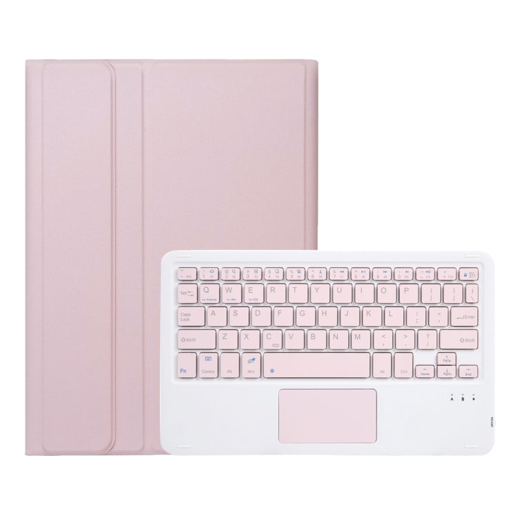 For Honor Pad X9 / X8 Pro 11.5 AH15-A Ultra-thin Detachable Bluetooth Keyboard Leather Tablet Case with Touchpad(Pink White) - free shipping - PMC Jewellery - Order now!