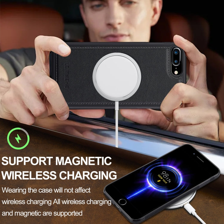 For iPhone SE 2024 LC.IMEEKE L3 Series Detachable RFID Card Bag Magsafe Phone Case(Black) - free shipping - PMC TechLife - Order now!