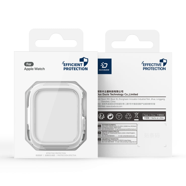 For Apple Watch Series 10 42mm DUX DUCIS Camo Series TPU Hybrid PC Watch Protective Case(White) - free shipping - PMc TechLife - Order now!