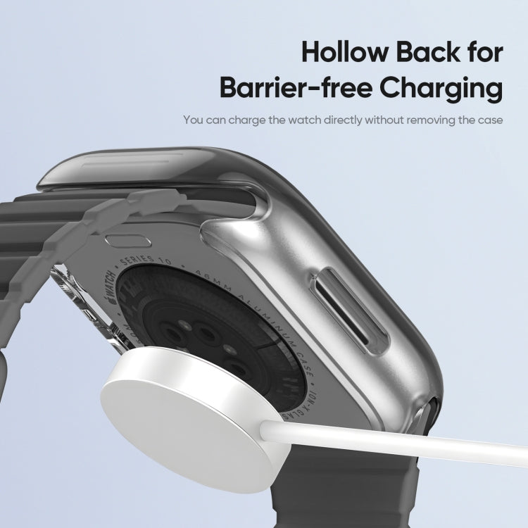 For Apple Watch Series 10 46mm DUX DUCIS Camo Series TPU Hybrid PC Watch Protective Case(Black) - free shipping - PMc TechLife - Order now!