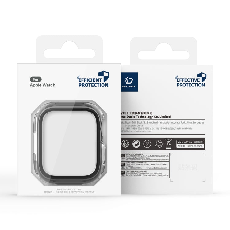 For Apple Watch Series 10 46mm DUX DUCIS Camo Series TPU Hybrid PC Watch Protective Case(Black) - free shipping - PMc TechLife - Order now!