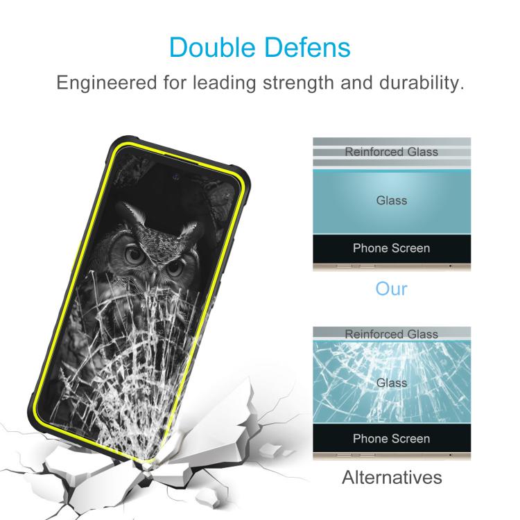 For Ulefone Armor X31 Pro 50pcs 3D 0.3mm Fine Hole High Aluminum Tempered Glass Film - Ulefone Tempered Glass by PMC TechLife | Online Shopping South Africa | PMC TechLife | Buy Now Pay Later Mobicred