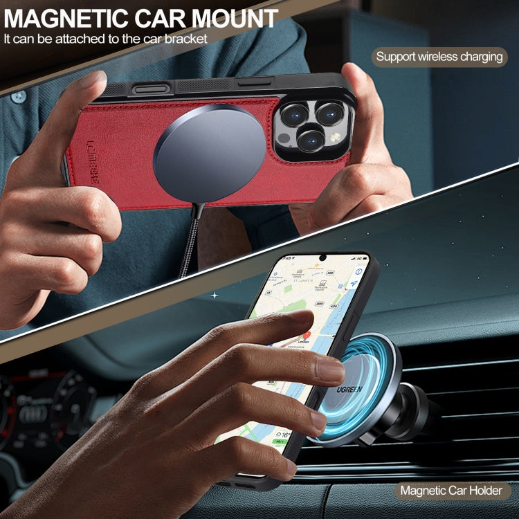 For iPhone 16 Pro Max LC.IMEEKE Magsafe Phone Case(Red) - free shipping - PMC Jewellery - Order now!