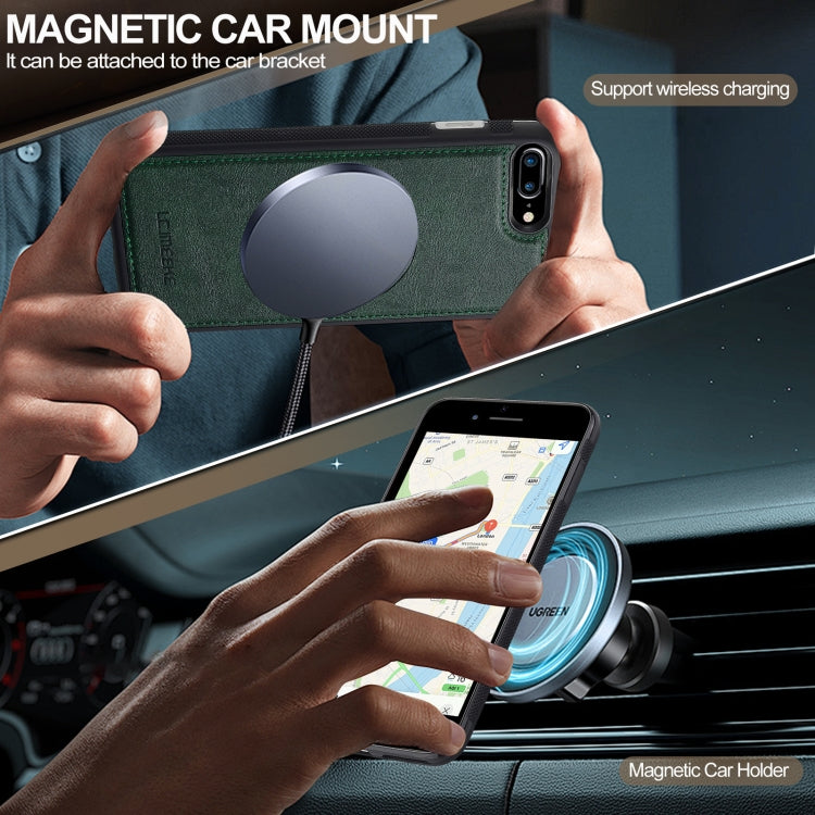 For iPhone 16e LC.IMEEKE Magsafe Phone Case(Green) - iPhone 16e Cases by LC.IMEEKE | Online Shopping South Africa | PMC TechLife | Buy Now Pay Later Mobicred