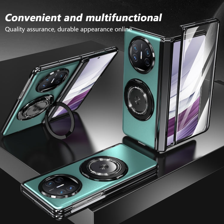 For Huawei Mate X5 Gold Medal Rotating Folding Series Ring Holder Phone Case(Royal Blue) - Huawei Cases by PMC TechLife | Online Shopping South Africa | PMC TechLife | Buy Now Pay Later Mobicred