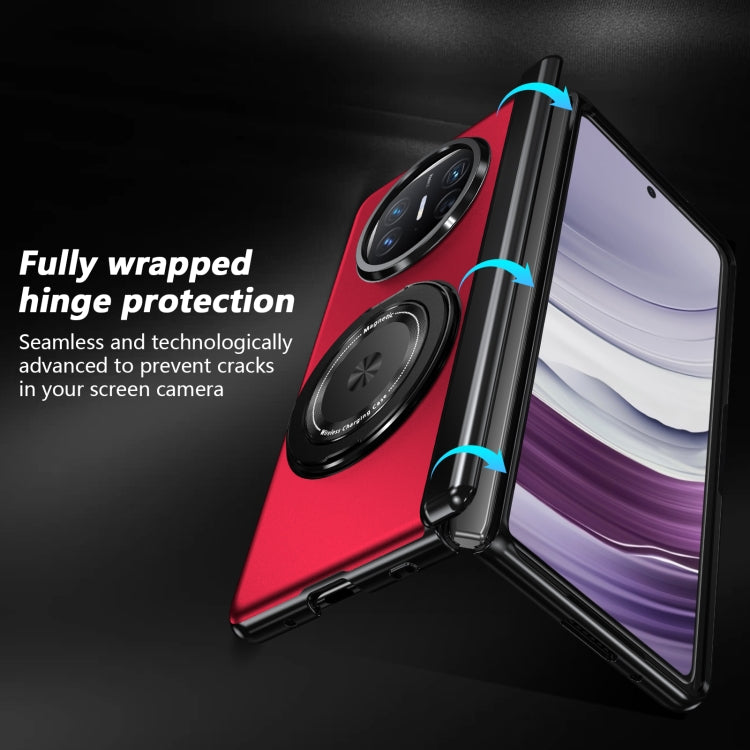 For Huawei Mate X5 Gold Medal Rotating Folding Series Ring Holder Phone Case(Red) - free shipping - PMC TechLife - Order now!