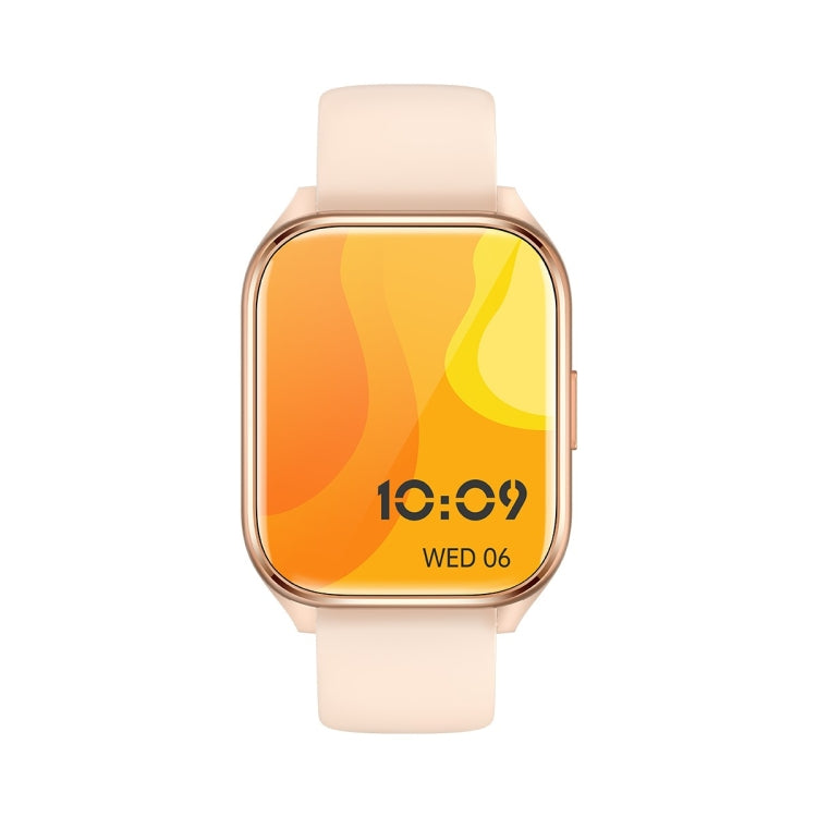 KT73S 1.85 inch Square Screen BT Call Smart Watch, Heart Rate / Blood Pressure / Blood Oxygen / Female Health / Sleep Monitoring(Gold) - Smart Wristbands by PMC TechLife | Online Shopping South Africa | PMC TechLife | Buy Now Pay Later Mobicred