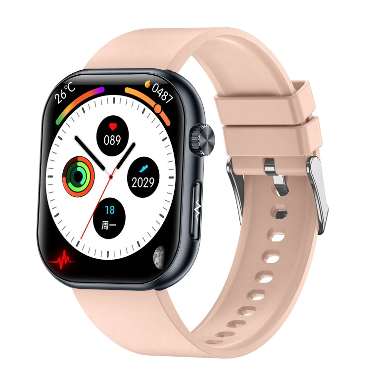 ET587 1.95 inch AMOLED Screen Smart Watch, ECG Electrocardiogram/Blood Sugar Monitoring(Pink) - Smart Watches by PMC TechLife | Online Shopping South Africa | PMC TechLife | Buy Now Pay Later Mobicred