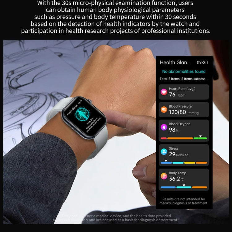 ET587 1.95 inch AMOLED Screen Smart Watch, ECG Electrocardiogram/Blood Sugar Monitoring(Red) - Smart Watches by PMC TechLife | Online Shopping South Africa | PMC TechLife | Buy Now Pay Later Mobicred