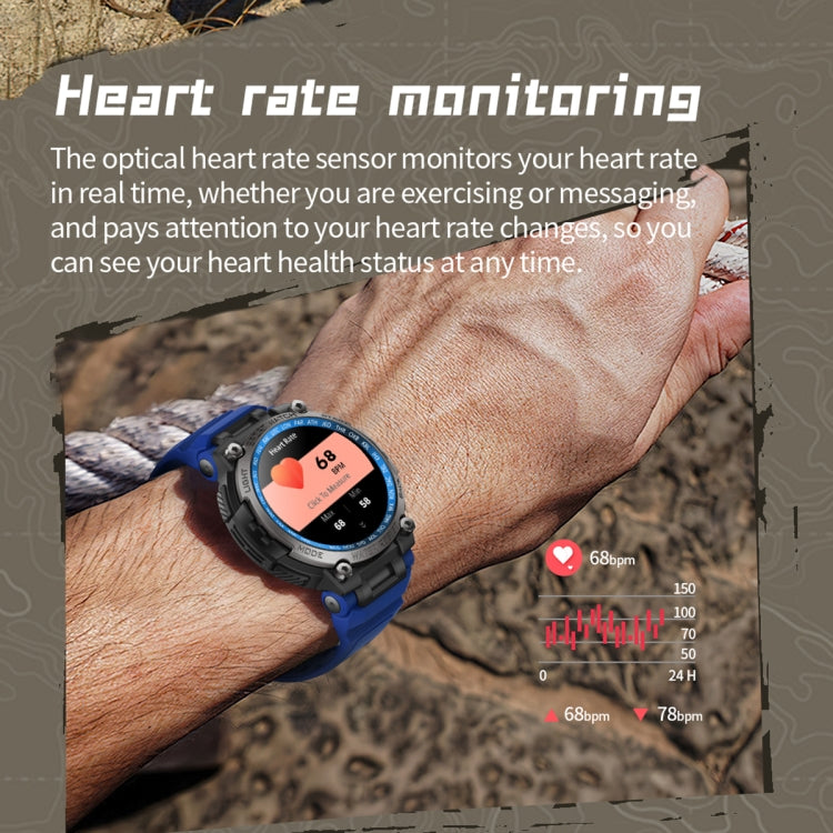 LC17 1.53 inch TFT Round Screen Sports Smart Watch, Heart Rate / Blood Oxygen / Blood Pressure(Black) - Smart Watches by PMC TechLife | Online Shopping South Africa | PMC TechLife | Buy Now Pay Later Mobicred