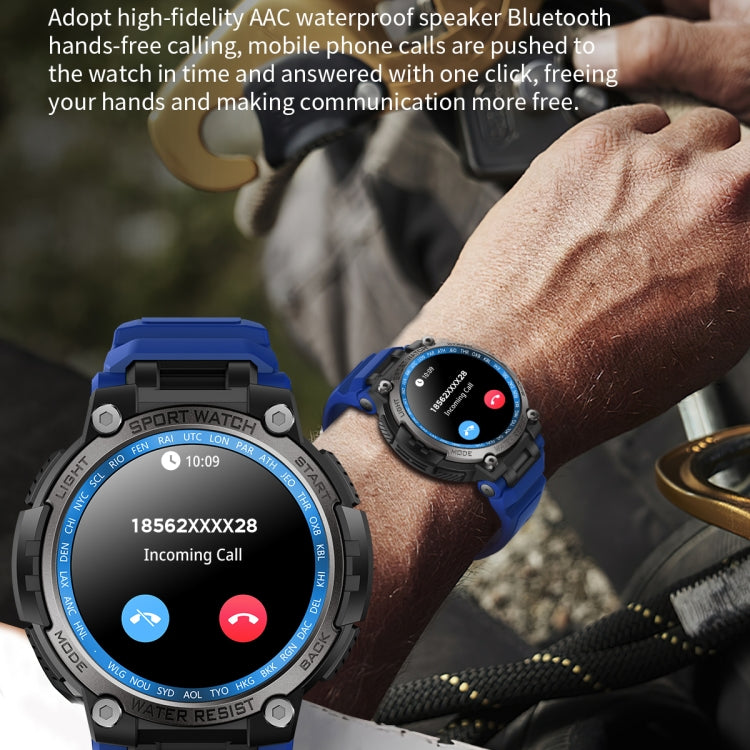 LC17 1.53 inch TFT Round Screen Sports Smart Watch, Heart Rate / Blood Oxygen / Blood Pressure(Black) - Smart Watches by PMC TechLife | Online Shopping South Africa | PMC TechLife | Buy Now Pay Later Mobicred