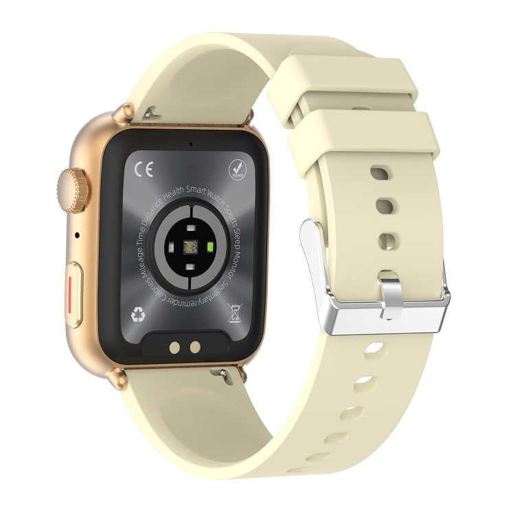 T92 1.81 inch IPS Square Screen Smart Watch, Heart Rate / Blood Oxygen / Blood Pressure(Yellow) - Smart Watches by PMC TechLife | Online Shopping South Africa | PMC TechLife | Buy Now Pay Later Mobicred