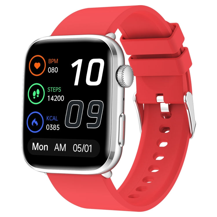 T92 1.81 inch IPS Square Screen Smart Watch, Heart Rate / Blood Oxygen / Blood Pressure(Red) - Smart Watches by PMC TechLife | Online Shopping South Africa | PMC TechLife | Buy Now Pay Later Mobicred