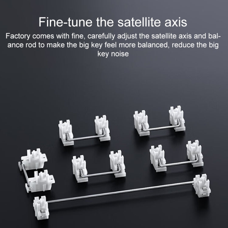 AULA F87 Pro 87 Keys Wired/2.4G/Bluetooth Three Model Customized RGB Mechanical Keyboard(Ash Wood Shaft V4) - free shipping - PMC TechLife - Order now!