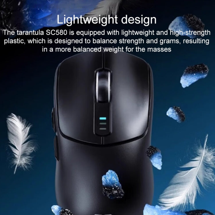 AULA SC580 10000DPI Wired/2.4G/Bluetooth Three Model Gaming Wireless Mouse(White) - free shipping - PMC TechLife - Order now!