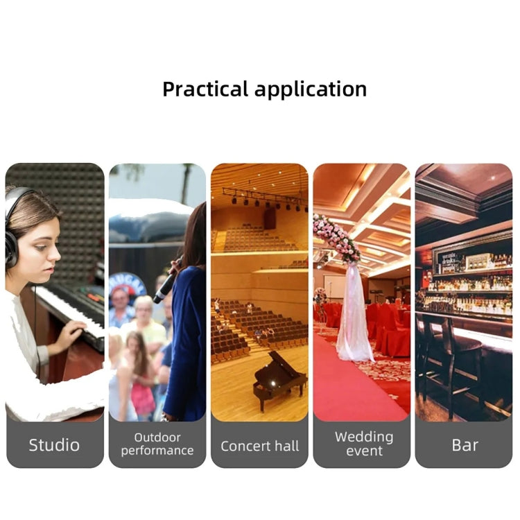 XTUGA CT60X 6-Channels Audio Mixer DJ Mixing Console with 48V Power Supply(UK Plug) - Live Sound Effects Processors by XTUGA | Online Shopping South Africa | PMC TechLife | Buy Now Pay Later Mobicred