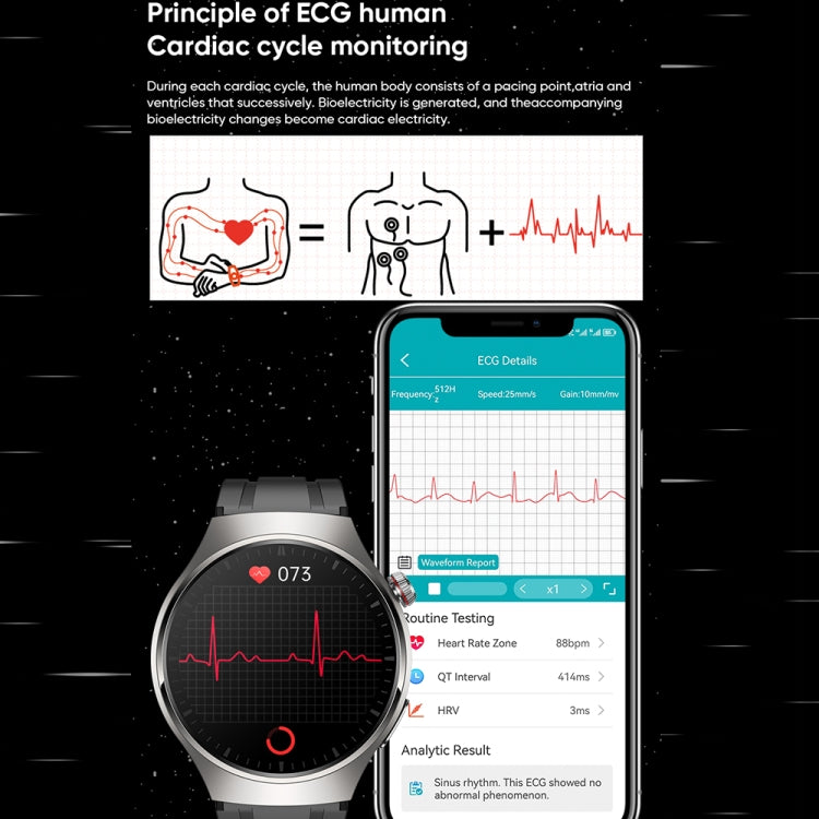 MT200 1.43 inch AMOLED IP67 Steel Band Smart Call Watch, Support ECG(Silver) - Smart Watches by PMC TechLife | Online Shopping South Africa | PMC TechLife | Buy Now Pay Later Mobicred
