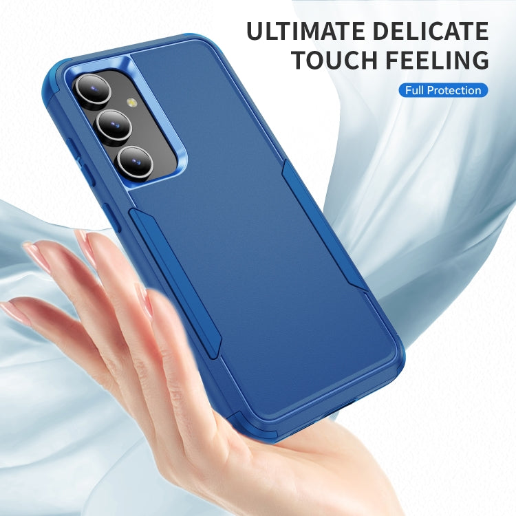 For Samsung Galaxy S25 5G TPU + PC Shockproof Protective Phone Case(Royal Blue) - Galaxy S25 5G Cases by PMC Jewellery | Online Shopping South Africa | PMC Jewellery | Buy Now Pay Later Mobicred