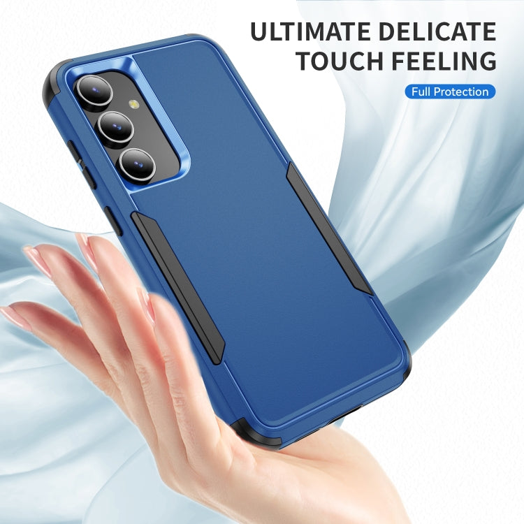 For Samsung Galaxy S25 5G TPU + PC Shockproof Protective Phone Case(Royal Blue + Black) - Galaxy S25 5G Cases by PMC Jewellery | Online Shopping South Africa | PMC Jewellery | Buy Now Pay Later Mobicred