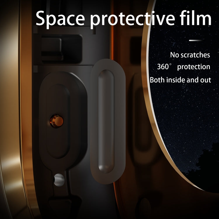 For Apple Watch Ultra 1 / 2 49mm RedPepper Armor Metal Case Integrated Silicone Watch Band(Gold Black White) - free shipping - PMC Jewellery - Order now!