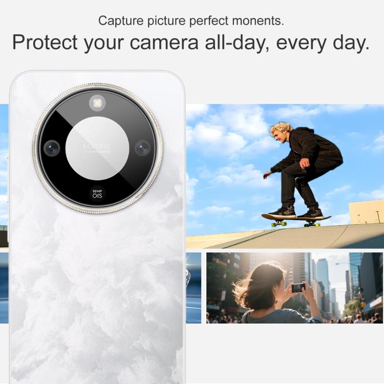 For Honor X70 5G imak Black Version HD Glass Rear Camera Lens Film, Self-positioning Version - free shipping - PMC TechLife - Order now!