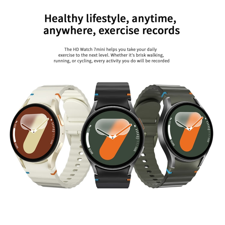 HD Watch7 mini 1.3 inch AMOLED Screen Smart Watch(Black) - free shipping - PMC TechLife - Order now!