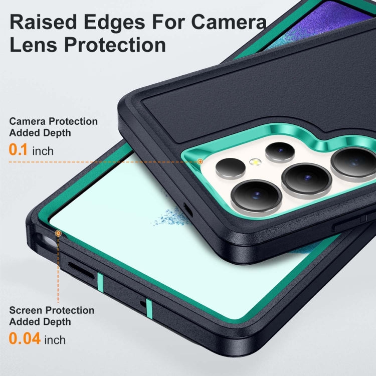 For Samsung Galaxy S25 Ultra 5G Life Waterproof Rugged Phone Case(Dark Blue + Light Blue) - Galaxy S25 Ultra 5G Cases by PMC Jewellery | Online Shopping South Africa | PMC Jewellery | Buy Now Pay Later Mobicred