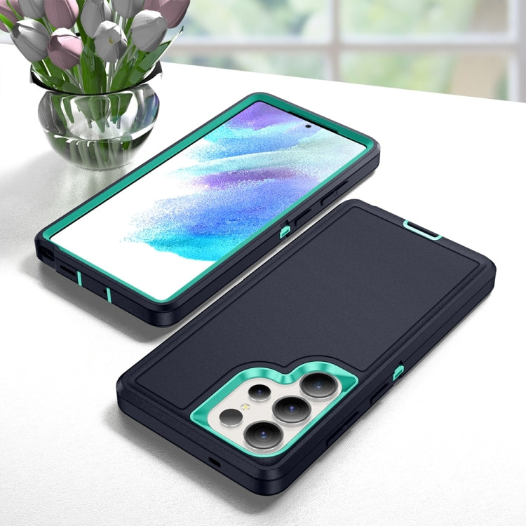 For Samsung Galaxy S25 Ultra 5G Life Waterproof Rugged Phone Case(Dark Blue + Light Blue) - Galaxy S25 Ultra 5G Cases by PMC Jewellery | Online Shopping South Africa | PMC Jewellery | Buy Now Pay Later Mobicred