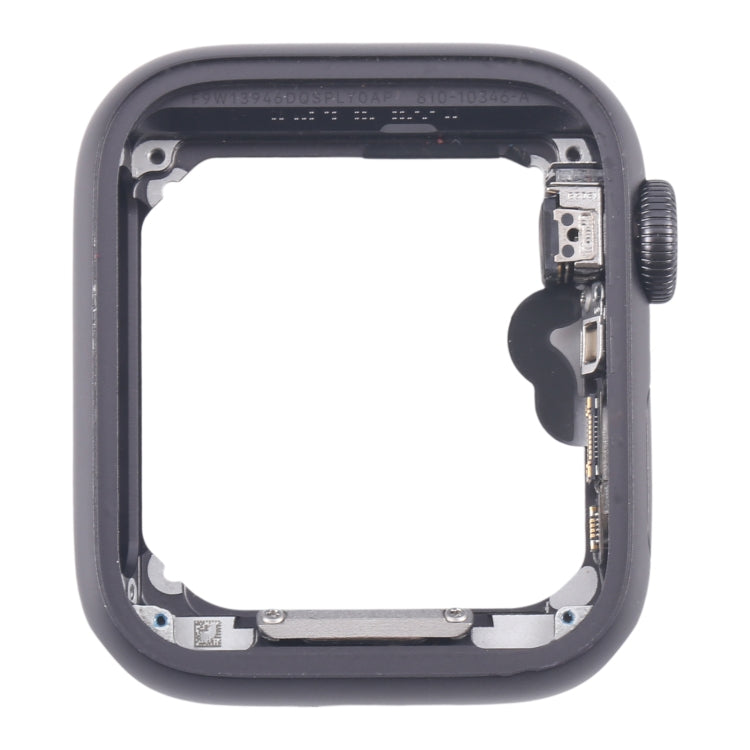 For Apple Watch Series 4 44MM LTE Aluminium Alloy Middle Frame Bezel Plate with Crown Spin Axis Flex Cable(Grey) - Middle Frame by PMC TechLife | Online Shopping South Africa | PMC TechLife | Buy Now Pay Later Mobicred