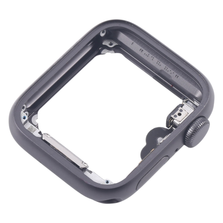 For Apple Watch Series SE 2020 44MM LTE Aluminium Alloy Middle Frame Bezel Plate with Crown Spin Axis Flex Cable(Grey) - Middle Frame by PMC TechLife | Online Shopping South Africa | PMC TechLife | Buy Now Pay Later Mobicred