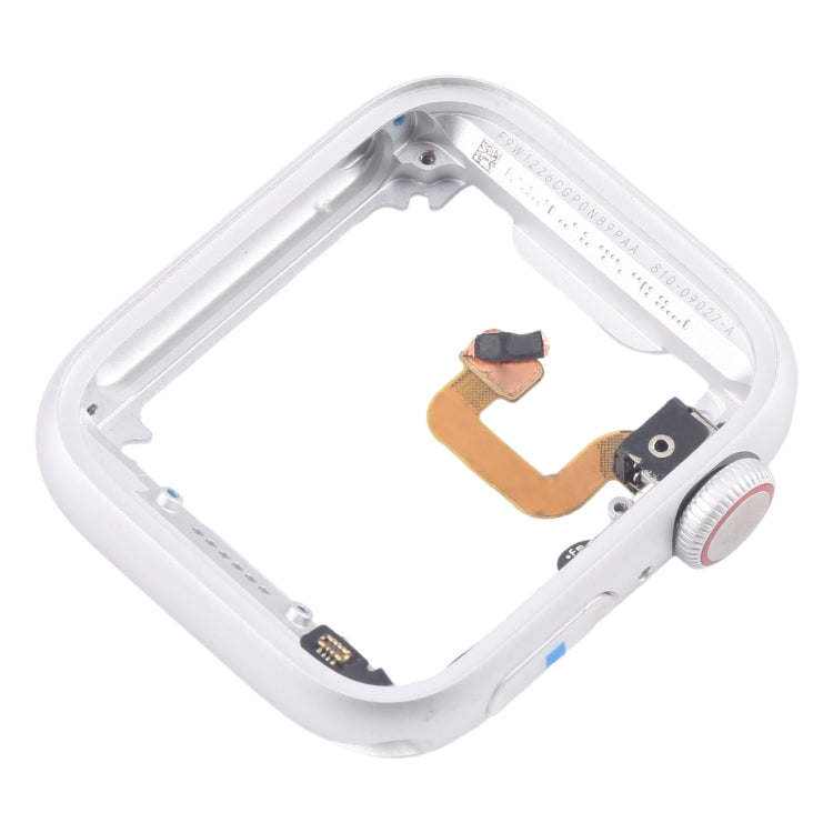 For Apple Watch Series 6 40MM LTE Aluminium Alloy Middle Frame Bezel Plate with Crown Spin Axis Flex Cable(Silver) - Middle Frame by PMC TechLife | Online Shopping South Africa | PMC TechLife | Buy Now Pay Later Mobicred