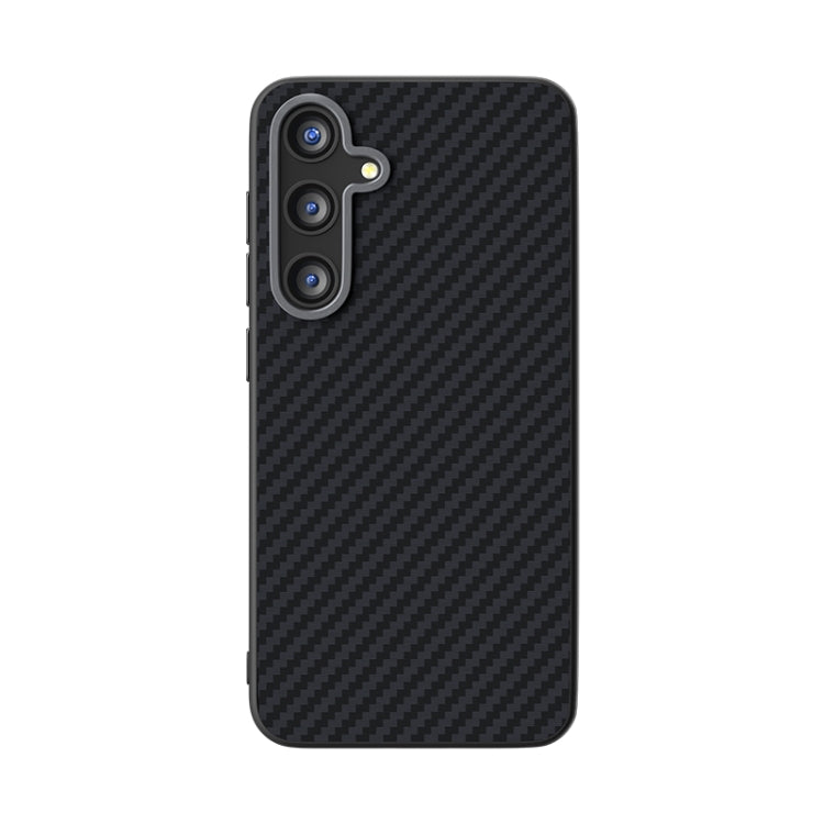 For Samsung Galaxy S25+ 5G / S24+ 5G ABEEL C Carbon Fiber Series 6D Micro Relief MagSafe Phone Case(Black) - Galaxy S25+ 5G Cases by PMC TechLife | Online Shopping South Africa | PMC TechLife | Buy Now Pay Later Mobicred