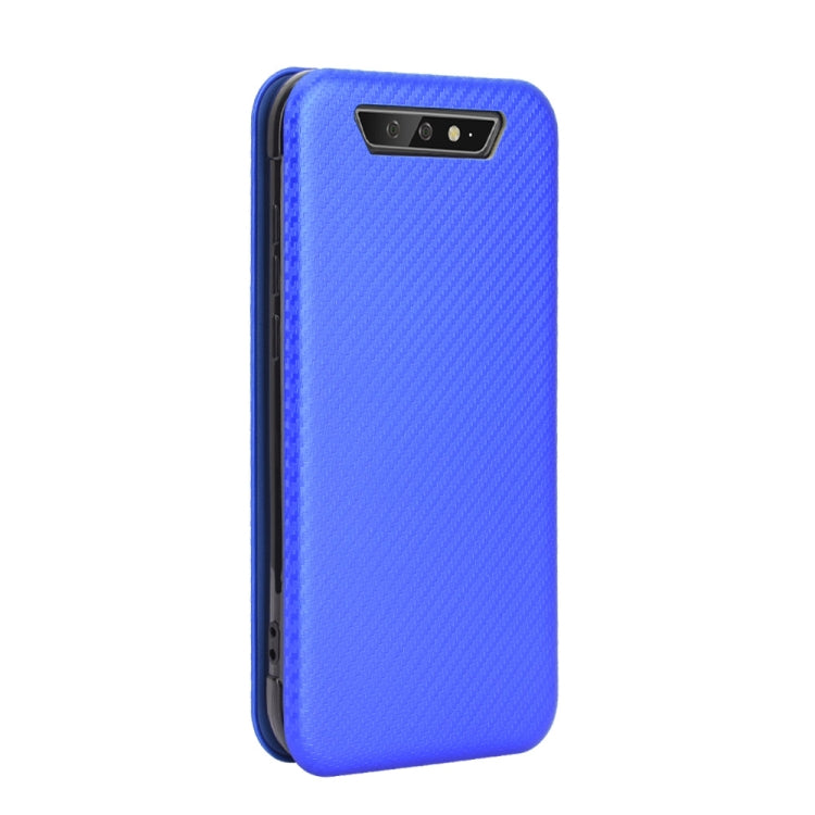 For Blackview BV5500 / BV5500 Pro / BV5500 Plus Carbon Fiber Texture Horizontal Flip TPU + PC + PU Leather Case with Card Slot(Blue) - More Brand by PMC TechLife | Online Shopping South Africa | PMC TechLife | Buy Now Pay Later Mobicred