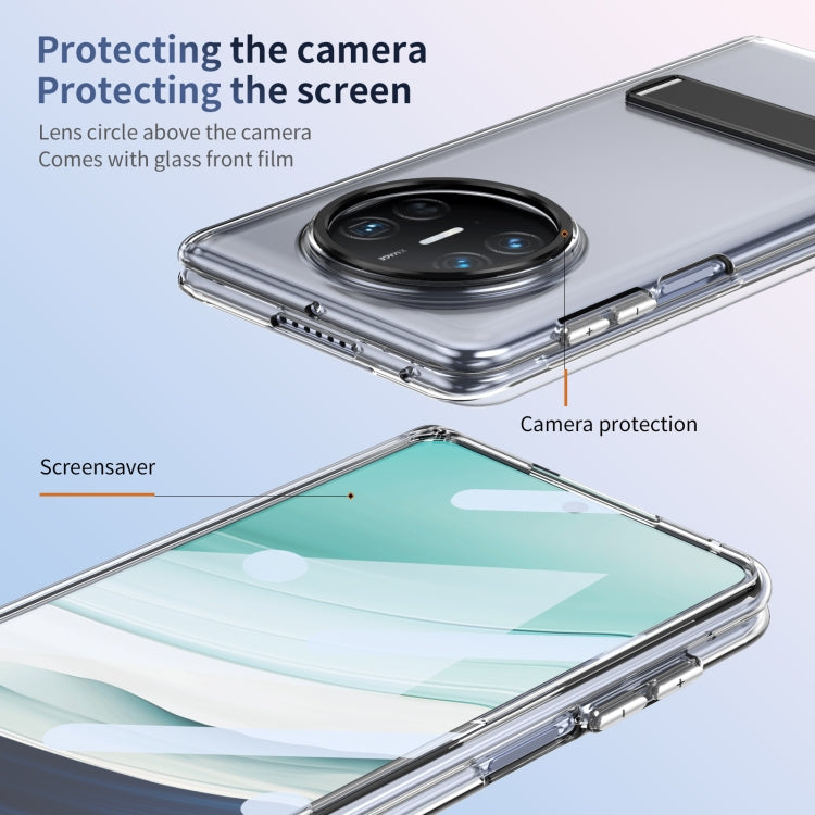 For Huawei Mate X3 Ice-Cold Holder PC Hybrid TPU Phone Case(Black) - Huawei Cases by PMC TechLife | Online Shopping South Africa | PMC TechLife | Buy Now Pay Later Mobicred