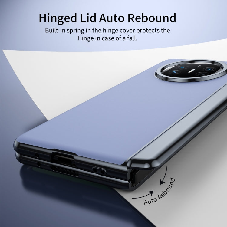 For Huawei Mate X5 Integrated AG Frosted Vacuum Plating Phone Case(Blue) - Huawei Cases by PMC TechLife | Online Shopping South Africa | PMC TechLife | Buy Now Pay Later Mobicred